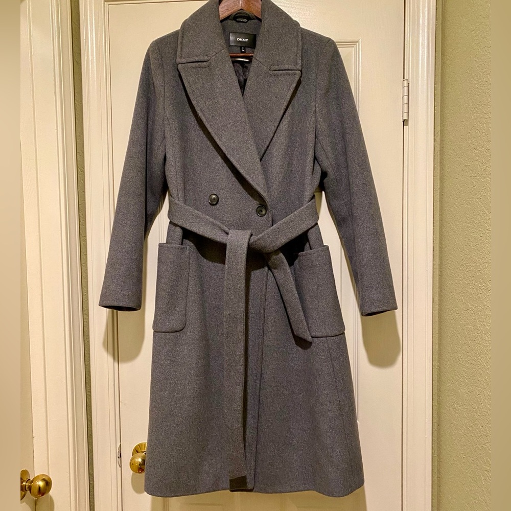 Like new DKNY Gray Coat